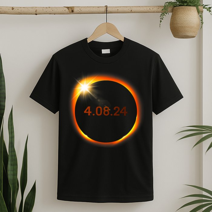 2024 Solar Eclipse American Totality Spring 4.08.24 T-Shirt