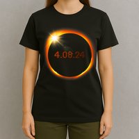 2024 Solar Eclipse American Totality Spring 4.08.24 T-Shirt