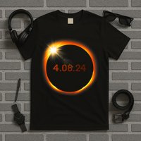 2024 Solar Eclipse American Totality Spring 4.08.24 T-Shirt