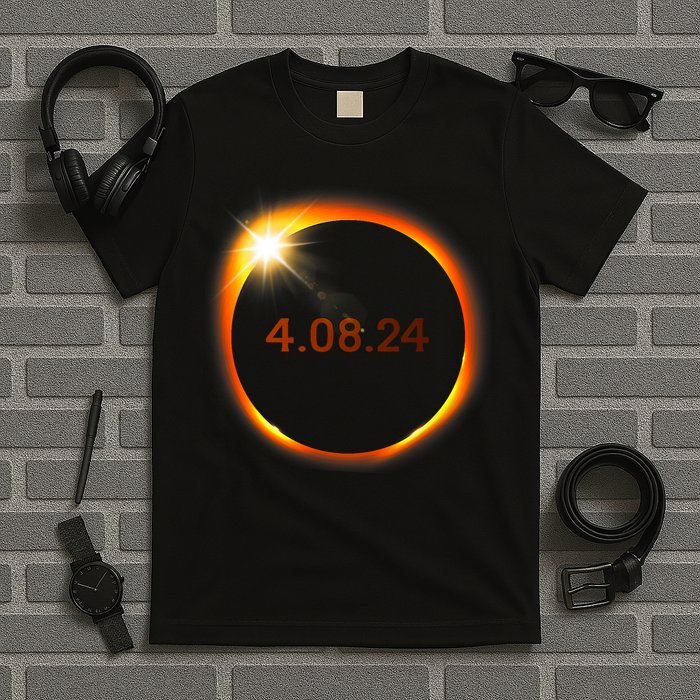 2024 Solar Eclipse American Totality Spring 4.08.24 T-Shirt