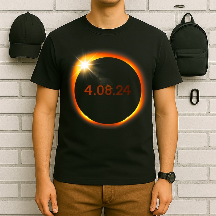 2024 Solar Eclipse American Totality Spring 4.08.24 T-Shirt