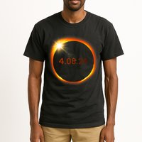 2024 Solar Eclipse American Totality Spring 4.08.24 Tall T-Shirt