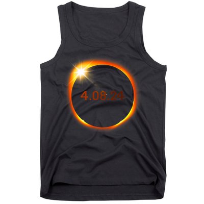 2024 Solar Eclipse American Totality Spring 4.08.24 Tank Top