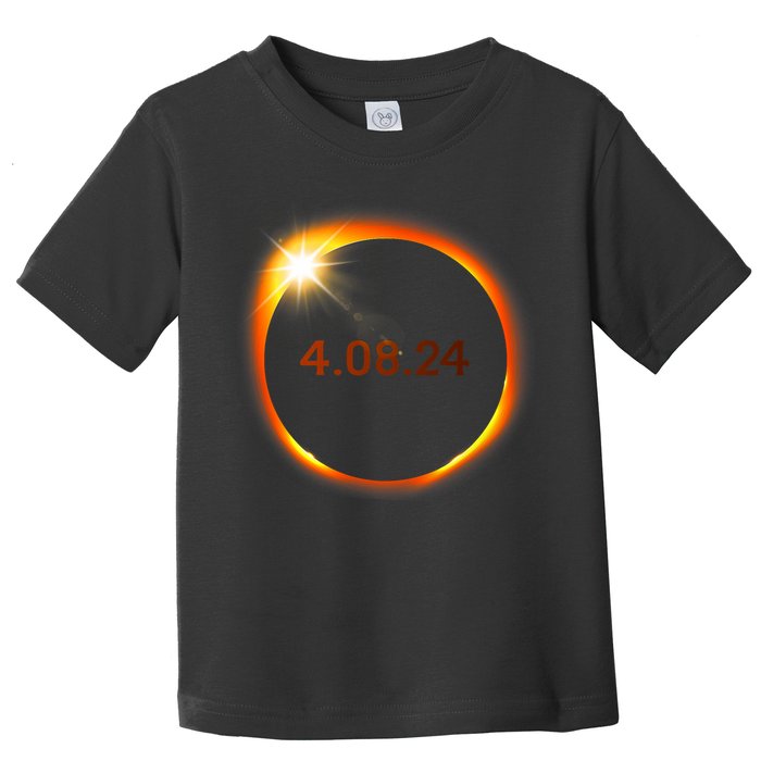2024 Solar Eclipse American Totality Spring 4.08.24 Toddler T-Shirt