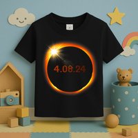 2024 Solar Eclipse American Totality Spring 4.08.24 Toddler T-Shirt