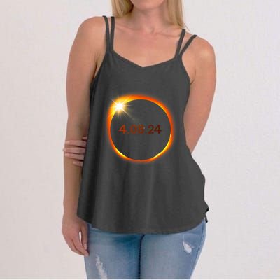 2024 Solar Eclipse American Totality Spring 4.08.24 Women's Strappy Tank