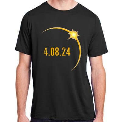 2024 Solar Eclipse American Totality Spring 4.08.24 Adult ChromaSoft Performance T-Shirt