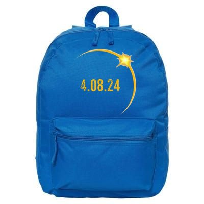 2024 Solar Eclipse American Totality Spring 4.08.24 16 in Basic Backpack
