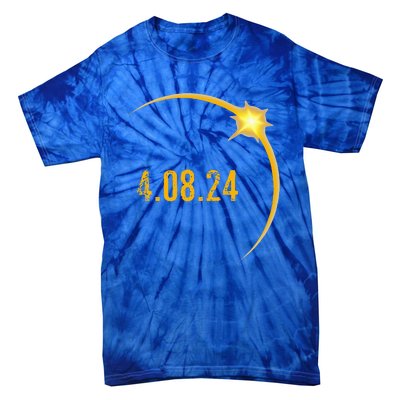 2024 Solar Eclipse American Totality Spring 4.08.24 Tie-Dye T-Shirt