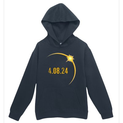 2024 Solar Eclipse American Totality Spring 4.08.24 Urban Pullover Hoodie