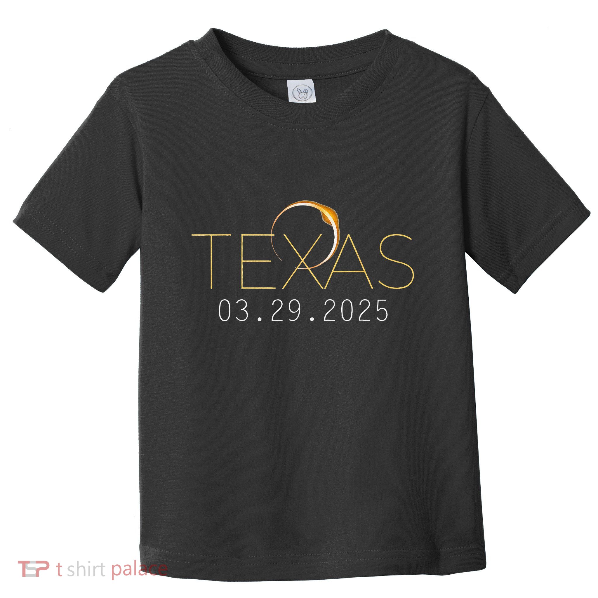 2025 Solar Eclipse Texas Usa Partial Toddler T-Shirt