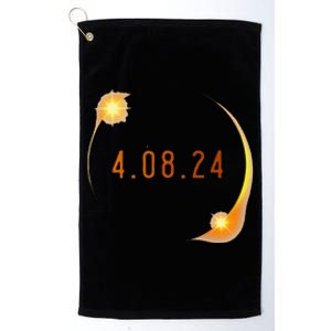 2024 Solar Eclipse American Totality Spring 4.08.24 Platinum Collection Golf Towel