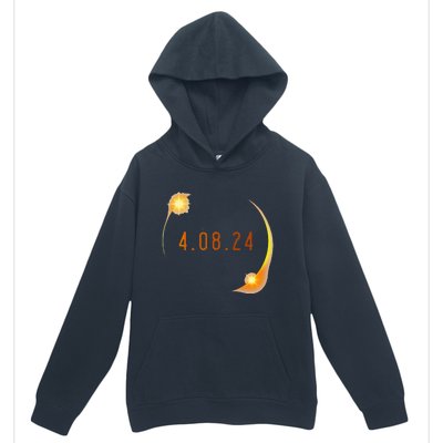 2024 Solar Eclipse American Totality Spring 4.08.24 Urban Pullover Hoodie