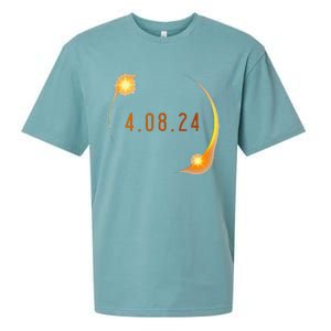 2024 Solar Eclipse American Totality Spring 4.08.24 Sueded Cloud Jersey T-Shirt