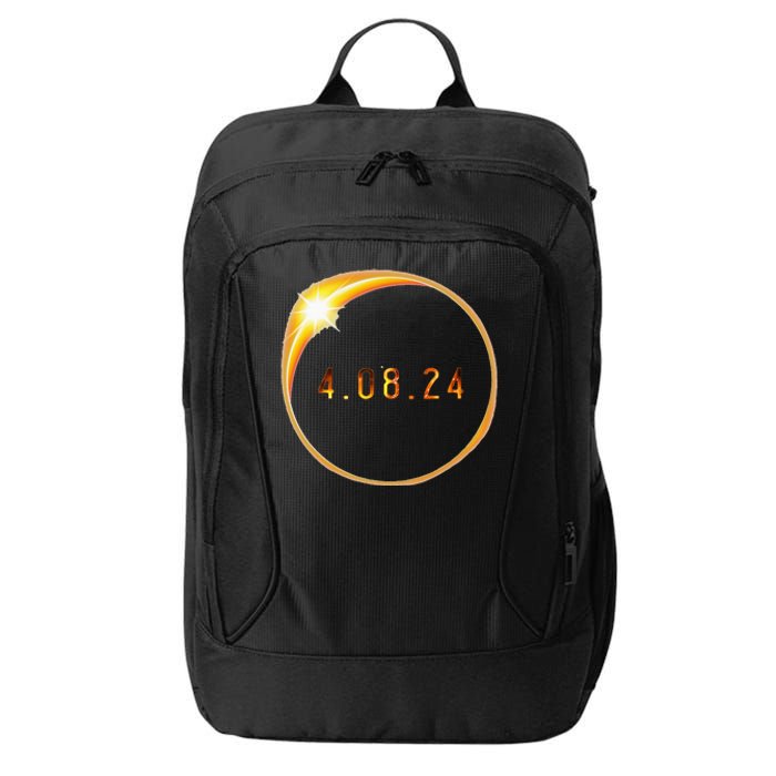 2024 Solar Eclipse American Totality Spring 4.08.24 City Backpack