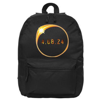 2024 Solar Eclipse American Totality Spring 4.08.24 16 in Basic Backpack