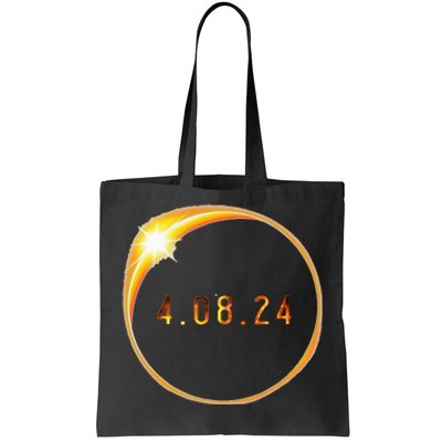 2024 Solar Eclipse American Totality Spring 4.08.24 Tote Bag