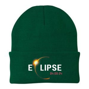 2024 Solar Eclipse 2024 04.08.24 Eclipse Knit Cap Winter Beanie