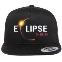 2024 Solar Eclipse 2024 04.08.24 Eclipse Flat Bill Trucker Hat