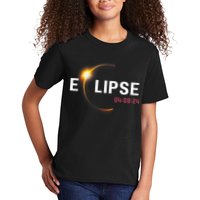 2024 Solar Eclipse 2024 04.08.24 Eclipse Kids T-Shirt