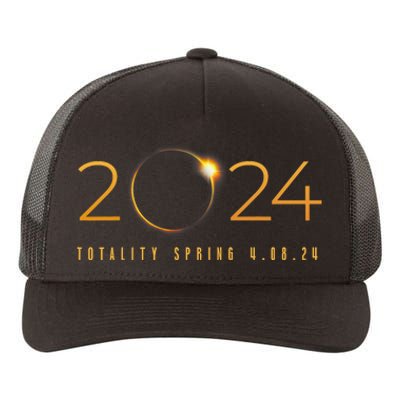 2024 Solar Eclipse American Totality Spring 4.08.24 Gift Yupoong Adult 5-Panel Trucker Hat