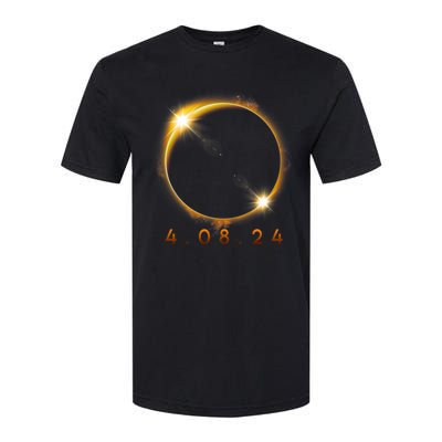 2024 Solar Eclipse 2024 040824 Eclipse Softstyle® CVC T-Shirt