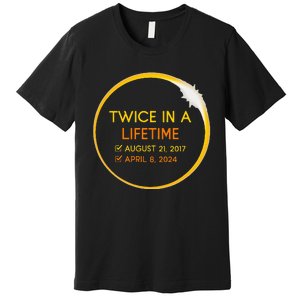 2024 Solar Eclipse 2024 040824 Eclipse Premium T-Shirt