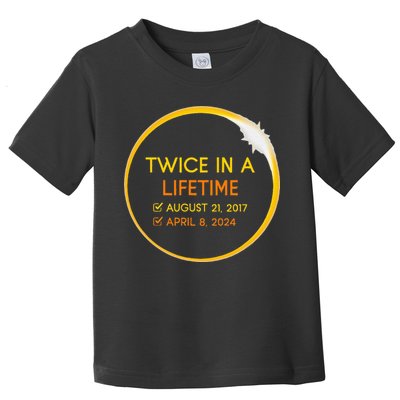 2024 Solar Eclipse 2024 040824 Eclipse Toddler T-Shirt