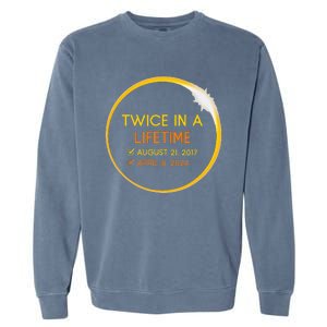 2024 Solar Eclipse 2024 040824 Eclipse Garment-Dyed Sweatshirt