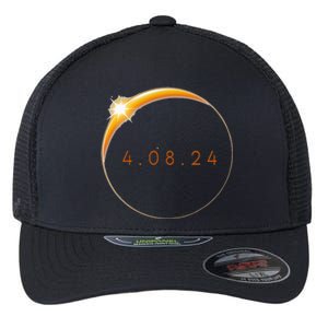 2024 Solar Eclipse 2024 040824 Eclipse Flexfit Unipanel Trucker Cap