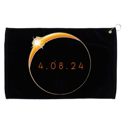 2024 Solar Eclipse 2024 040824 Eclipse Grommeted Golf Towel