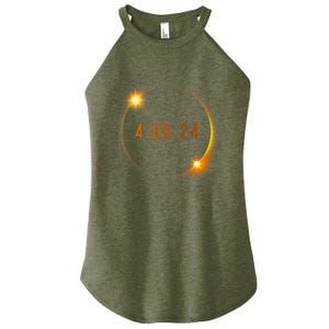 2024 Solar Eclipse American Totality Spring 4.08.24 Women's Perfect Tri Rocker Tank