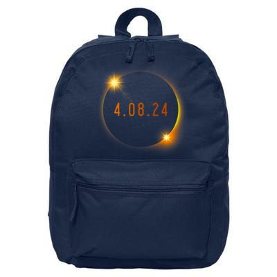 2024 Solar Eclipse American Totality Spring 4.08.24 16 in Basic Backpack