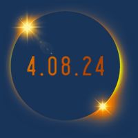 2024 Solar Eclipse American Totality Spring 4.08.24 Tote Bag