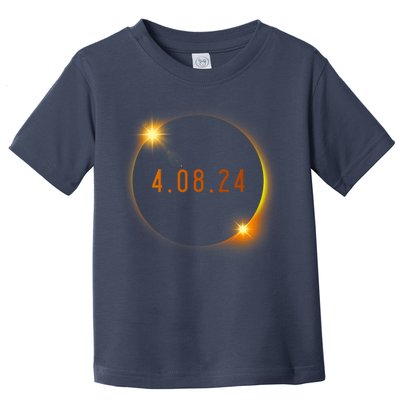 2024 Solar Eclipse American Totality Spring 4.08.24 Toddler T-Shirt