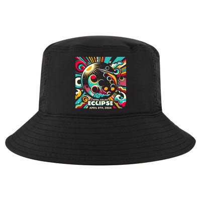 2024 Solar Eclipse 2024 04.08.24 Eclipse Design Cool Comfort Performance Bucket Hat