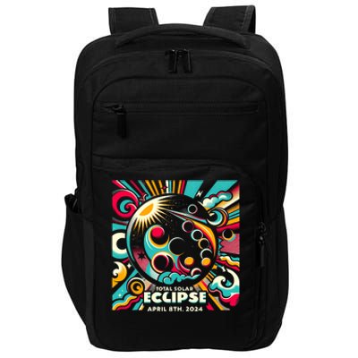 2024 Solar Eclipse 2024 04.08.24 Eclipse Design Impact Tech Backpack