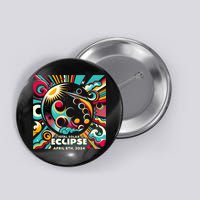 2024 Solar Eclipse 2024 04.08.24 Eclipse Design Button