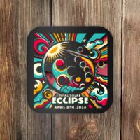 2024 Solar Eclipse 2024 04.08.24 Eclipse Design Coaster