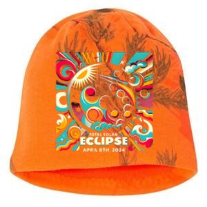 2024 Solar Eclipse 2024 04.08.24 Eclipse Design Kati - Camo Knit Beanie