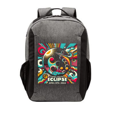 2024 Solar Eclipse 2024 04.08.24 Eclipse Design Vector Backpack