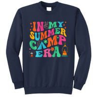 2 Side Groovy In My Summer Camp Era Retro Camping Crew Sweatshirt