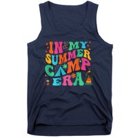 2 Side Groovy In My Summer Camp Era Retro Camping Crew Tank Top