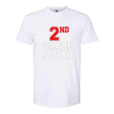 2ND Second Grade Squad Back To School Teacher Gifts Softstyle CVC T-Shirt