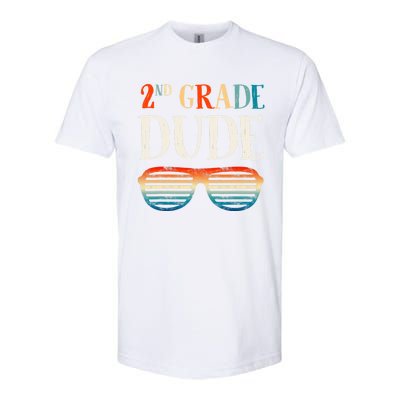 2Nd Second Grade Dude Sunglasses Back To School Gift Softstyle® CVC T-Shirt