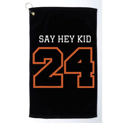 24 Say Hey Platinum Collection Golf Towel