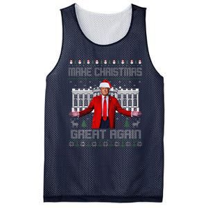 2 Side Make Christmas Great Again Ugly Sweaters Trump Xmas Mesh Reversible Basketball Jersey Tank