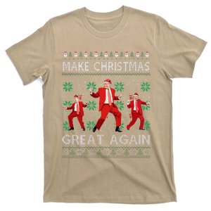 2 Side Make Christmas Great Again Ugly Sweaters Trump Xmas T-Shirt