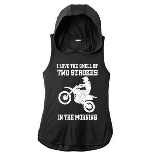 2 Strokes Matter! MX Motocross Dirt Biker Hoodie Gift Idea Ladies PosiCharge Tri-Blend Wicking Draft Hoodie Tank