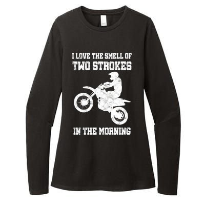 2 Strokes Matter! MX Motocross Dirt Biker Hoodie Gift Idea Womens CVC Long Sleeve Shirt